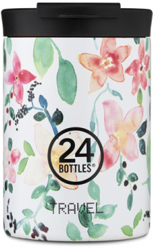 24Bottles nerezový termohrnek Travel Tumbler Little Buds 350 ml