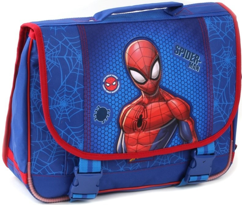 Vadobag aktovka Spiderman Marvel modrá