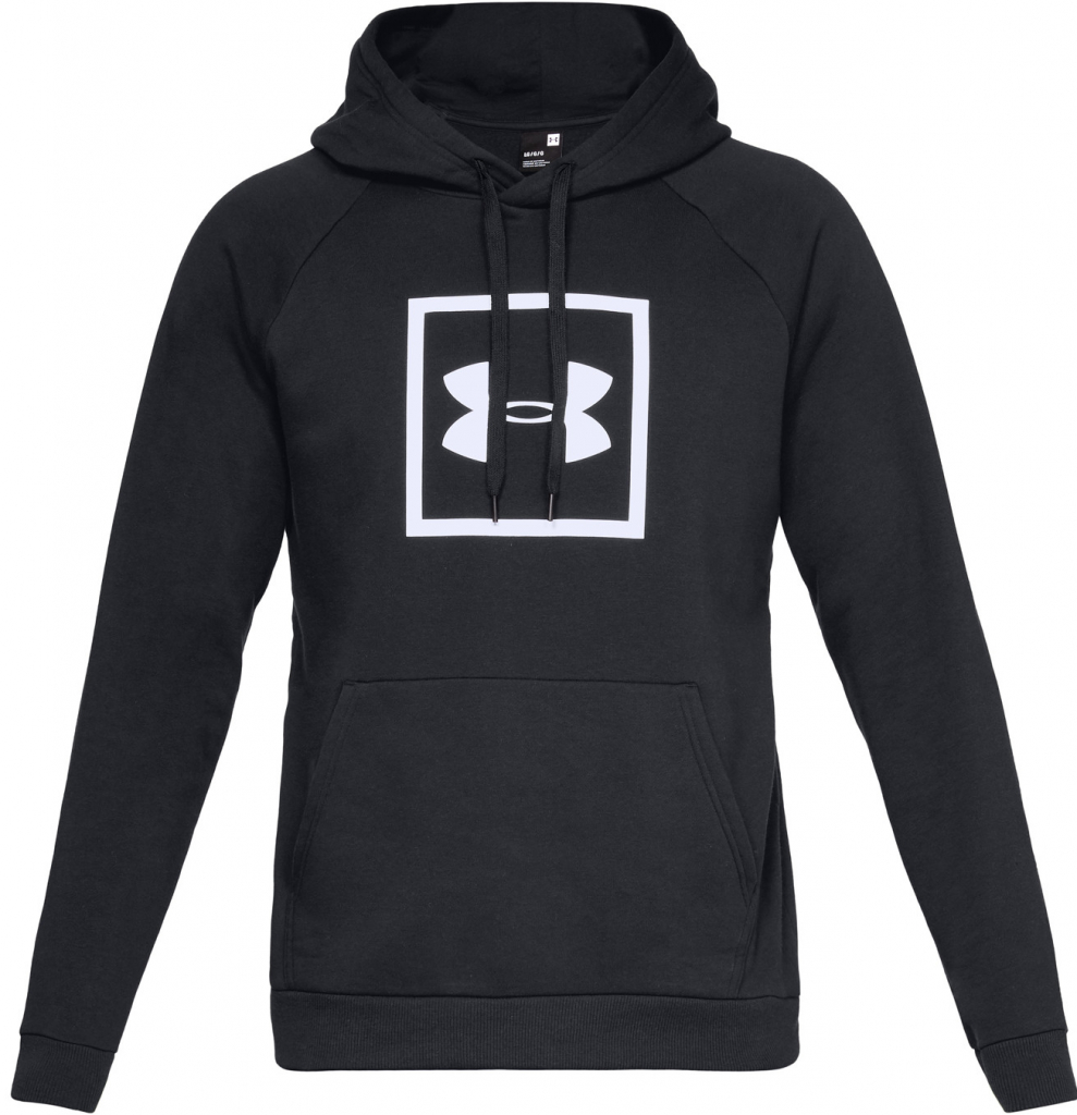 Under Armour Rival Fleece Logo Hoodie Černá