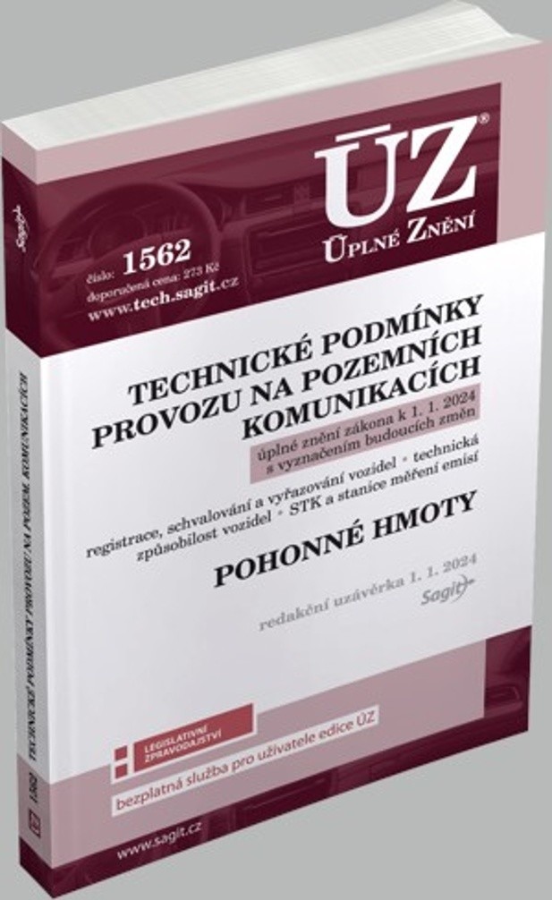 ÚZ 1562 Technické podmínky provozu na pozemních komunikacích, Pohonné hmoty