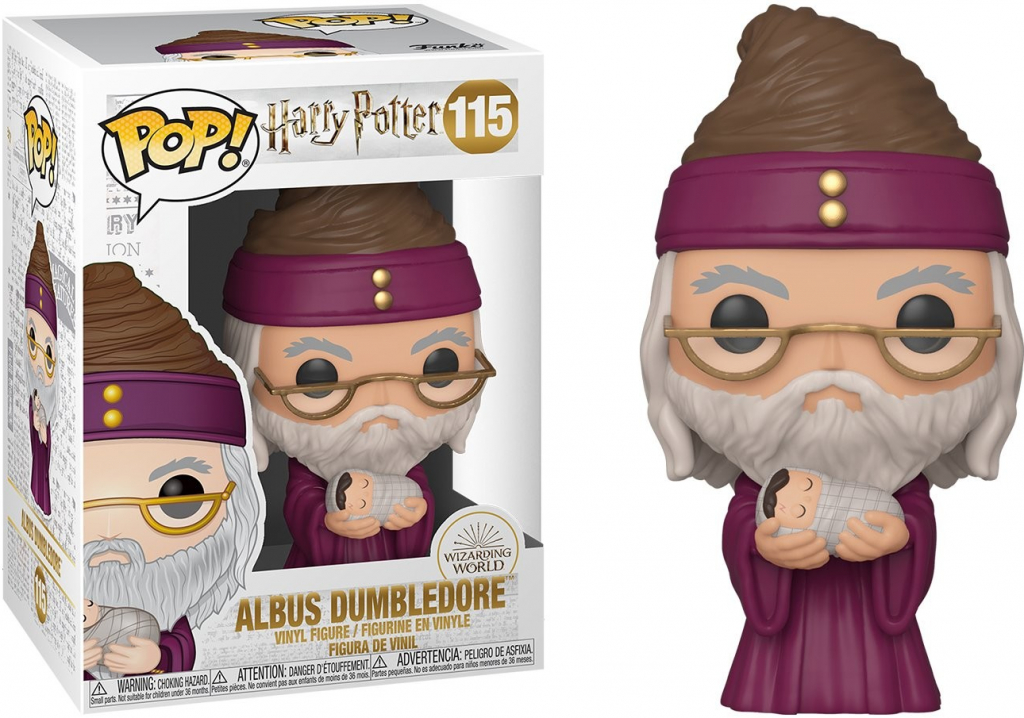 Funko Pop! Harry Potter Brumbál with Baby Harry 9 cm