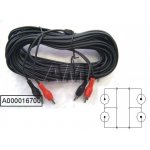 Kabel 2x cinch 10 m
