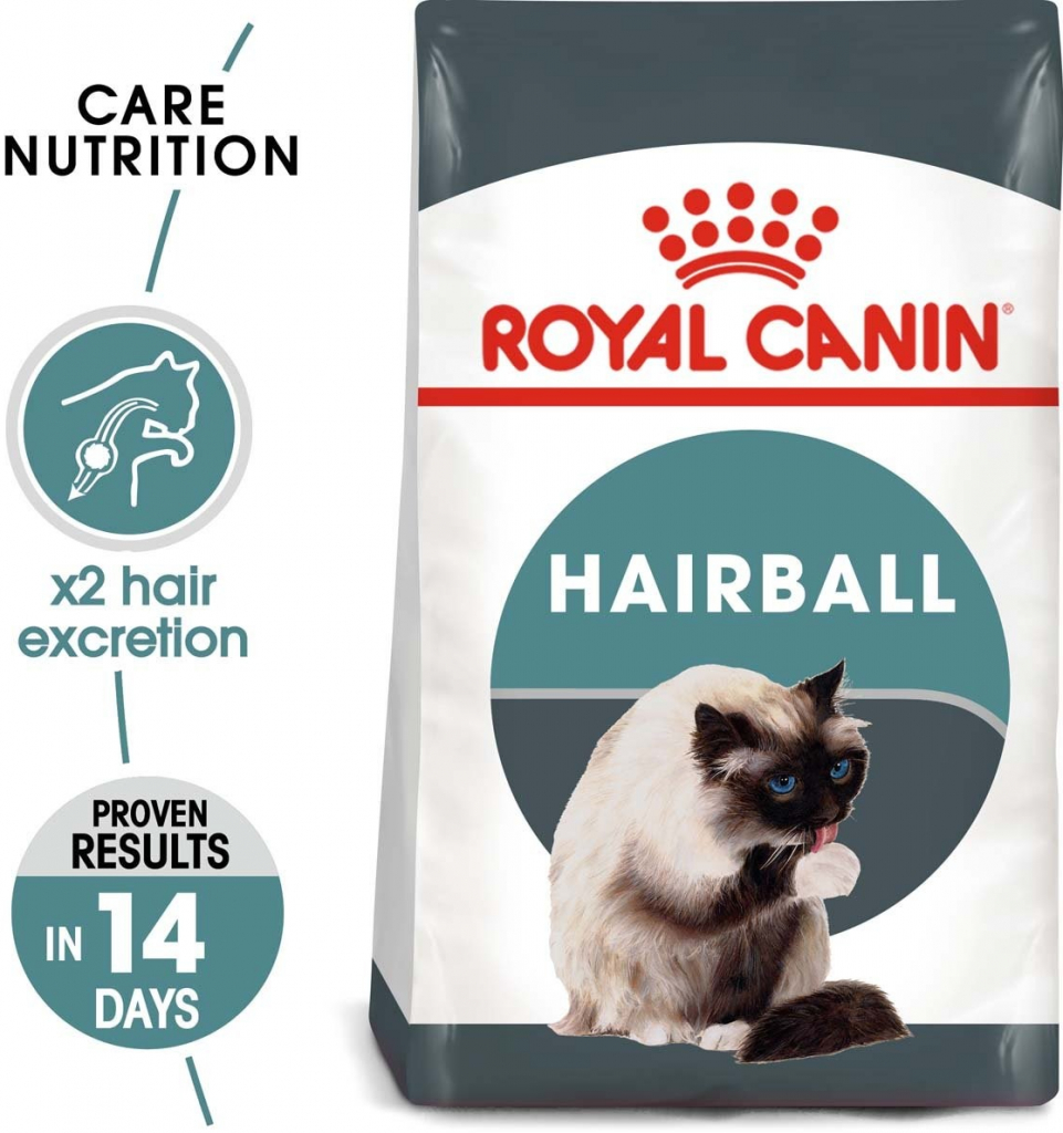 Royal Canin Hairball Care granule pro kočky proti tvorbě bezoárů 2 x 10 kg