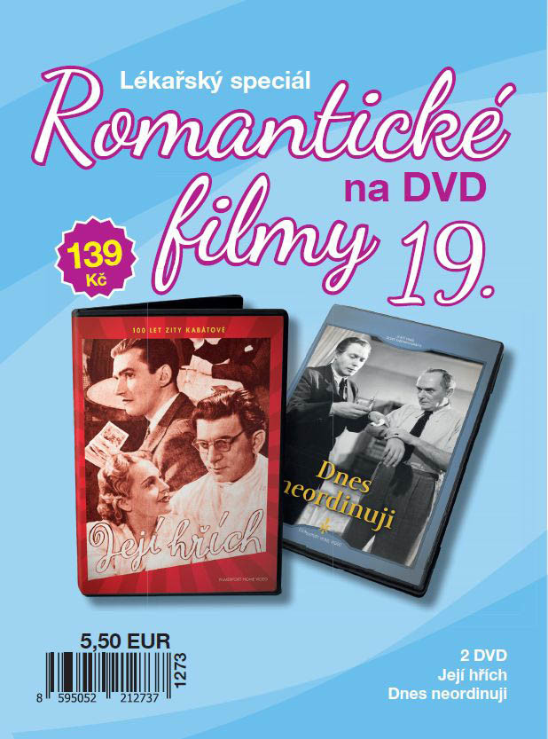 Romantické filmy 19 DVD