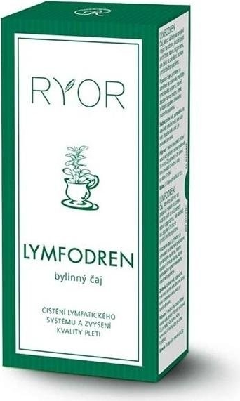 Ryor Česká Republika RYOR Lymfodren bylinný čaj 20 x 1,5 g