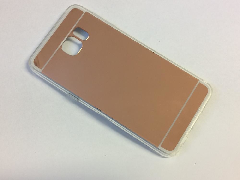 Pouzdro Mirro FORCELL Samsung Galaxy S6 Edge Plus růžové