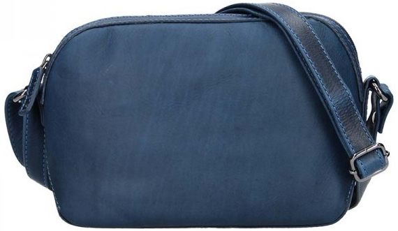 Lagen kožená kabelka Lisa- modrá