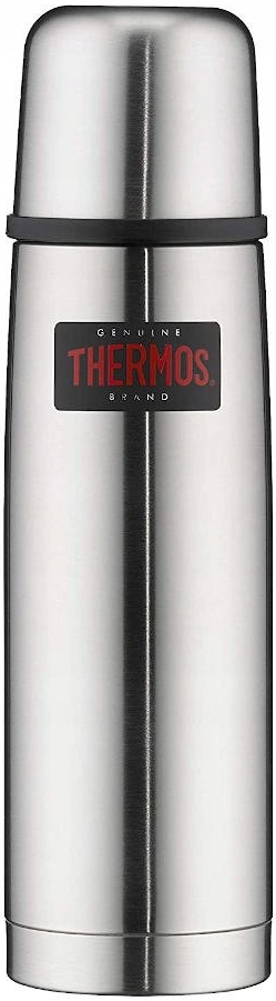 Thermos termoska s tlačítkovým uzávěrem a šálkem nerez 500 ml