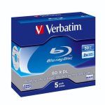 Verbatim BD-R 50GB 2x, 5ks