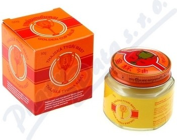 GC Pharmaceutical thajská tygří mast Golden Cup Balm 50g