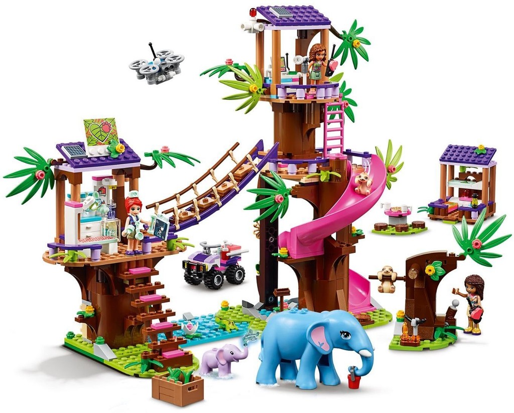 LEGO® Friends 41424 Základna záchranářů v džungli