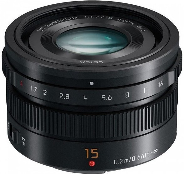 Panasonic Leica DG Summilux 15mm f/1.7 Aspherical