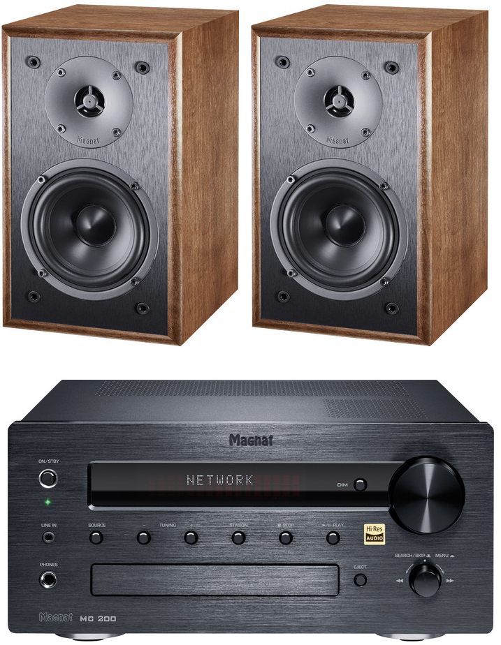 Magnat Monitor S10B + MC 200 set walnut 89722351