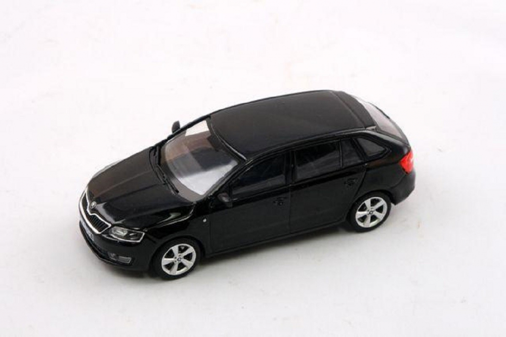 Abrex škoda Rapid Spaceback černá 1:43