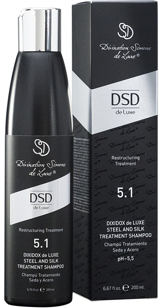 DSD Dixidox Deluxe Steel And Silk Treatment Shampoo 5.1 200 ml