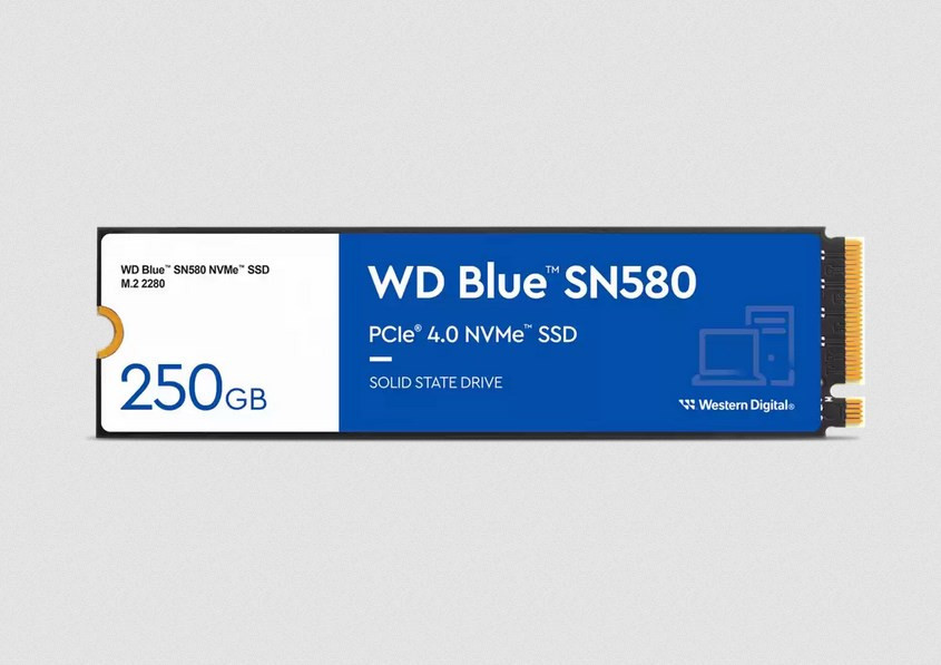 WD Blue SN580 250GB, WDS250G3B0E