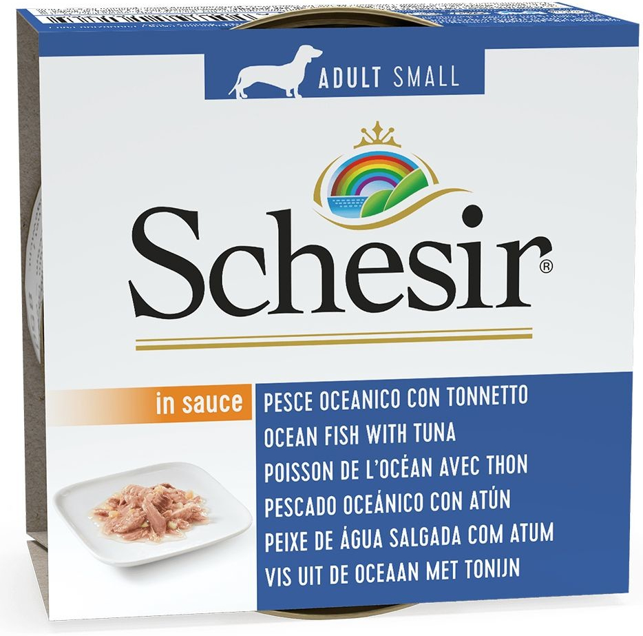 Schesir dog Adult Oceánské ryby a tuňák 85 g