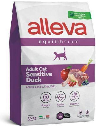 Alleva Equilibrium Cat Adult Sensitive Duck 10 kg