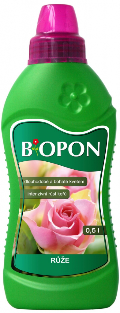 Biopon Růže tekuté minerální hnojivo 500 ml