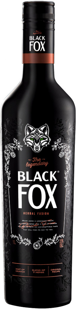 Fernet Stock Black Fox 35% 1 l (holá láhev)