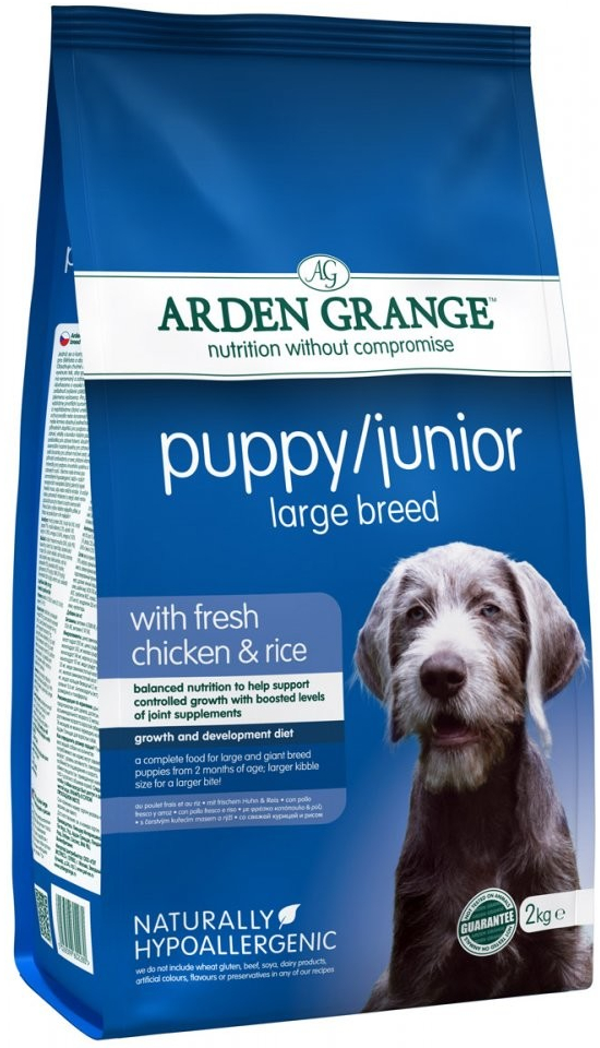 Arden Grange Puppy/Junior Large Breed Chicken & Rice 12 kg