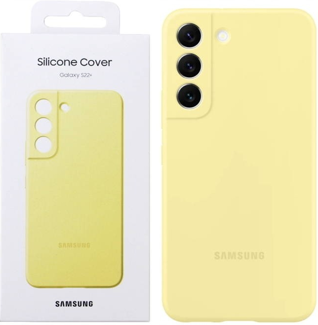 Samsung Silicone Cover Galaxy S22+ žluté EF-PS906TYEGWW