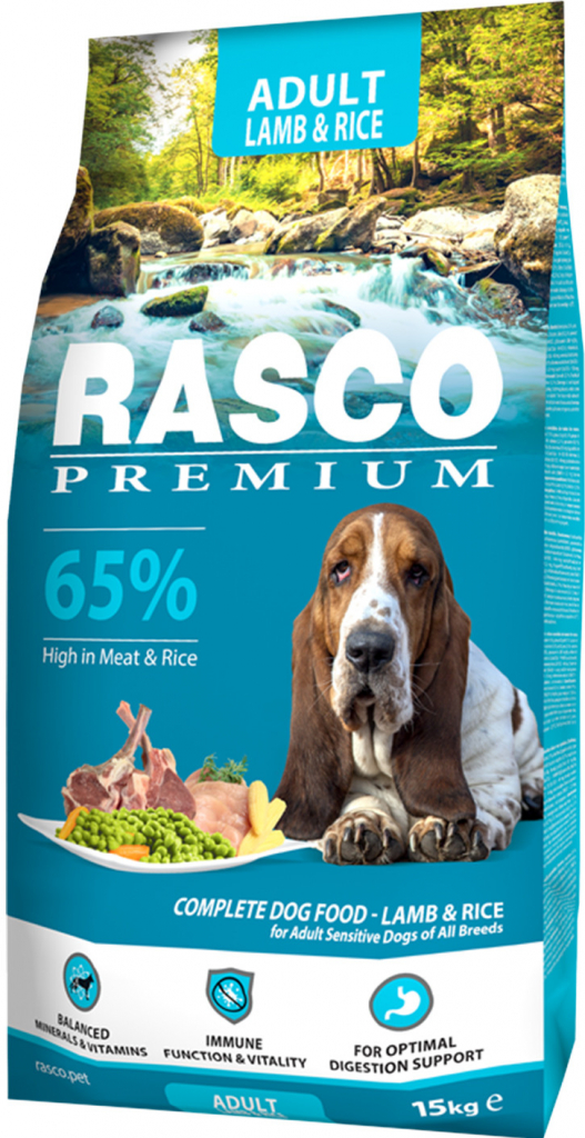 Rasco Premium Adult Lamb & Rice 15 kg