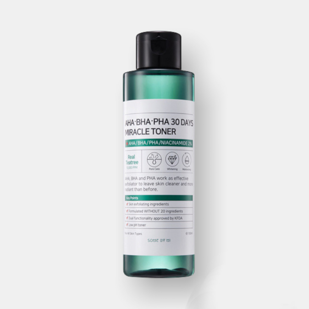 Some By Mi AHA BHA PHA 30 Days Miracle Toner čisticí Tonikum 150 ml