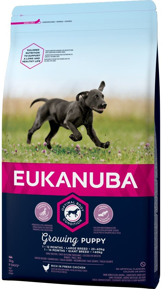 Eukanuba Growing Puppy Large Breed kuřecí 15 kg