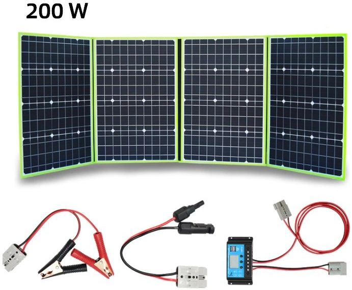 Xmund Green Power přenosný solární panel 200Wp
