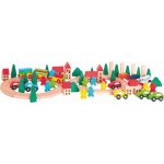 Vláčkodráha sada Action Train 50 ks v kbelíku