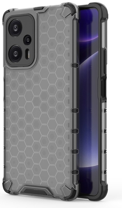 Pouzdro PROTEMIO 59609 HONEYCOMB Ochranný kryt Xiaomi Redmi Note 12S černý