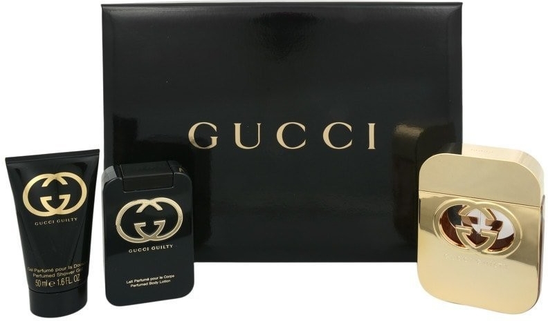 Gucci Guilty EDT 75 ml + tělové mléko 100 ml + sprchový gel 50 ml dárková sada