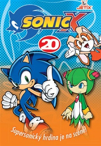 Sonic X 20 papírový obal DVD