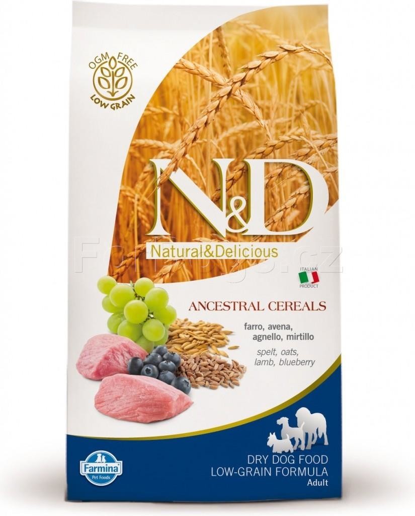 N&D AG Dog Adult Mini Lamb & Blueberry 7 kg