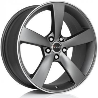 Avus Racing AF10 7,5x17 5x114,3 ET40 matt anthracite polished