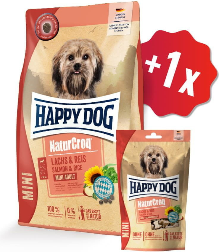 Happy Dog NaturCroq Mini Lachs & Reis 0,8 kg