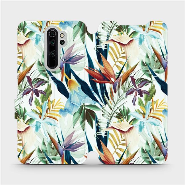 Pouzdro Mobiwear parádní flip Xiaomi Redmi Note 8 Pro - M071P Flóra