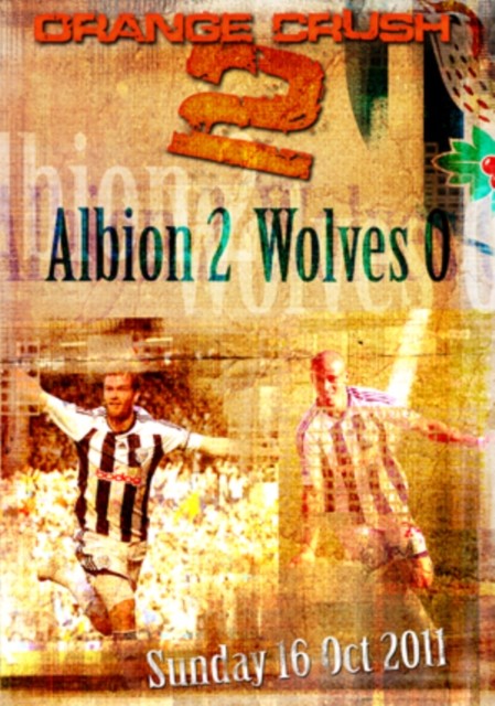 Lace Orange Crush 2 - West Bromwich Albion 2 Wolves 0 DVD