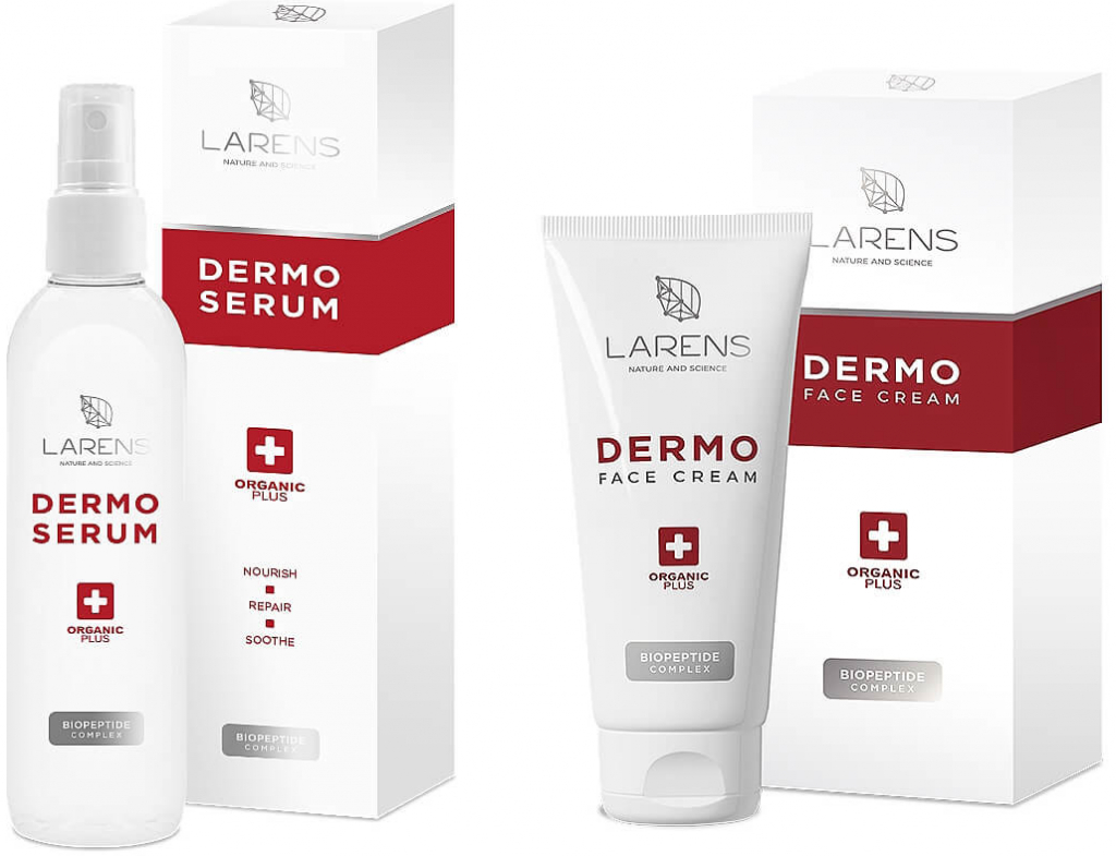 Larens Dermo Serum 100 ml + Dermo Face Cream 50 ml dárková sada