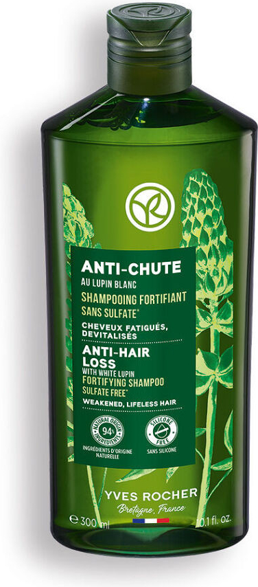 Yves Rocher Šampon na podporu růstu vlasů s lupinou bílou 300 ml