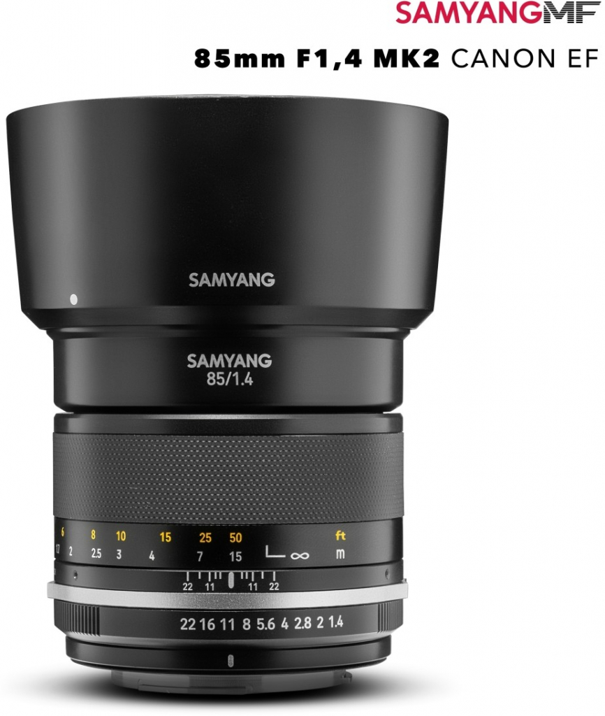 Samyang 85mm f/1.4 MK2 Canon