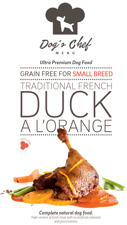Dog\'s Chef Traditional French Duck a l’Orange Small Breed 6 kg