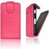 Pouzdro FORCELL PRESTIGE - HTC Wildfire S vertikální růžové