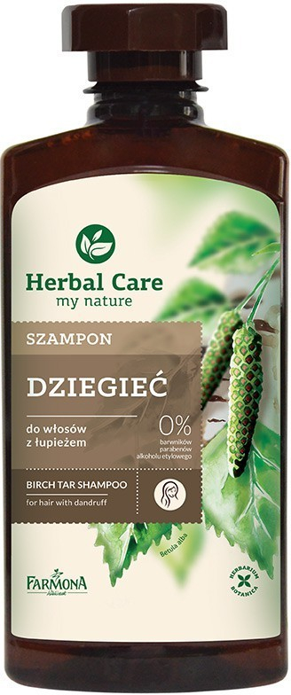 Farmona Herbal Care Birch Tar šampon proti lupům 330 ml