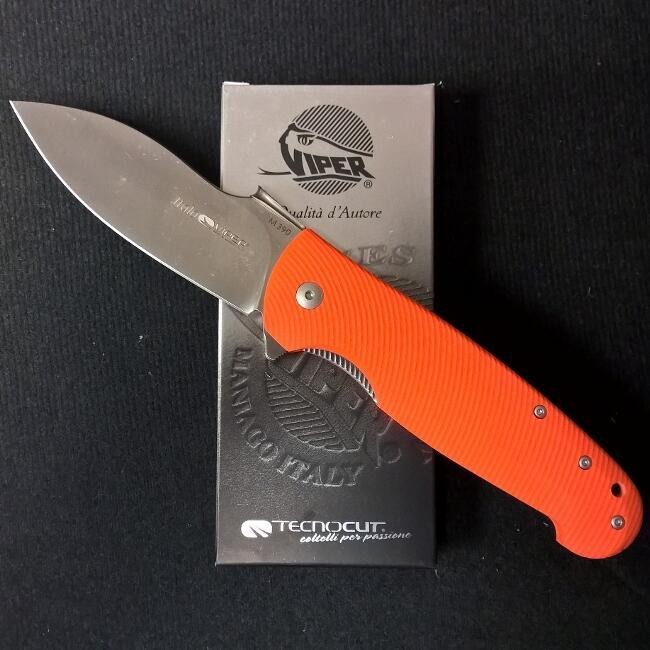 Viper Italo G10 Arancio with LinerLock