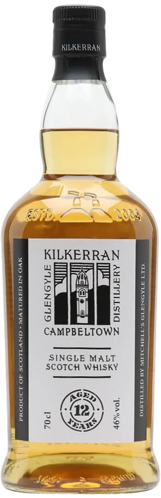 Kilkerran 12y 46% 0,7 l (holá láhev)