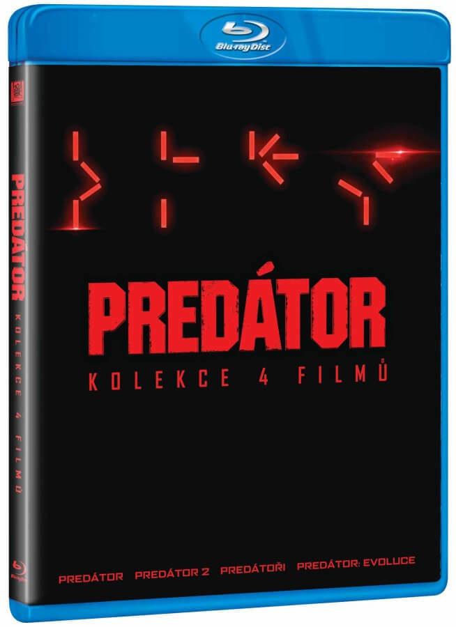 Predátor - kolekce 4 filmů BD