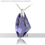 Náhrdelník Kámen S Tanzanite + řetízek 925/1000