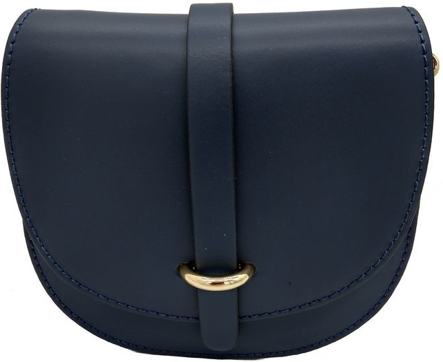 Dámská kožená kabelka Donatella 16819 modrá